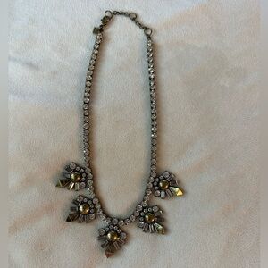 Banana Republic Gold and Silver Statement Necklace